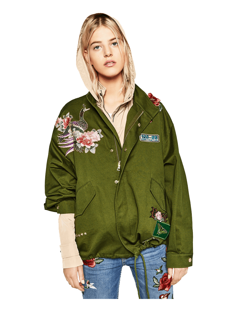 Zara ROSES PARKA