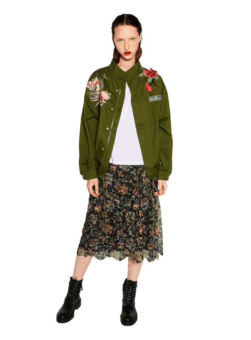 Zara ROSES PARKA