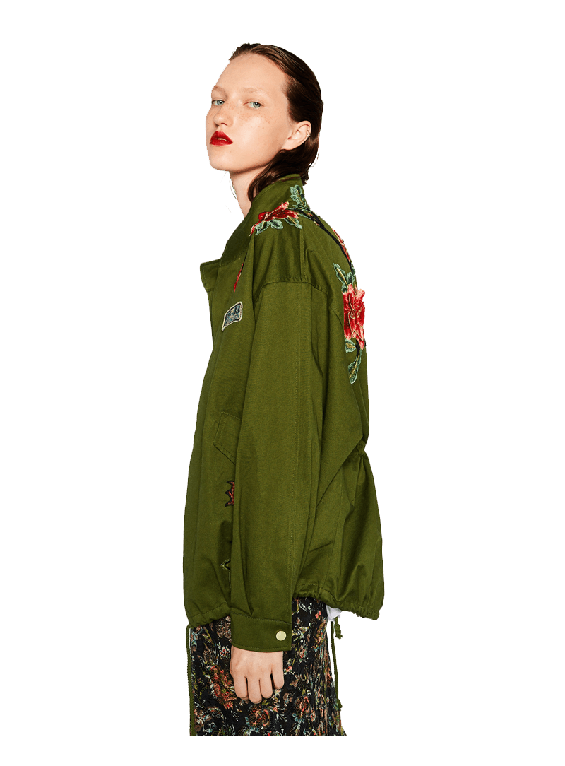 Zara ROSES PARKA
