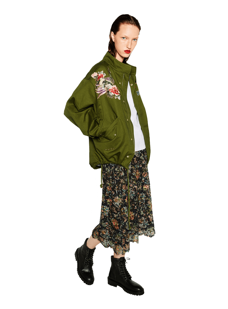 Zara ROSES PARKA