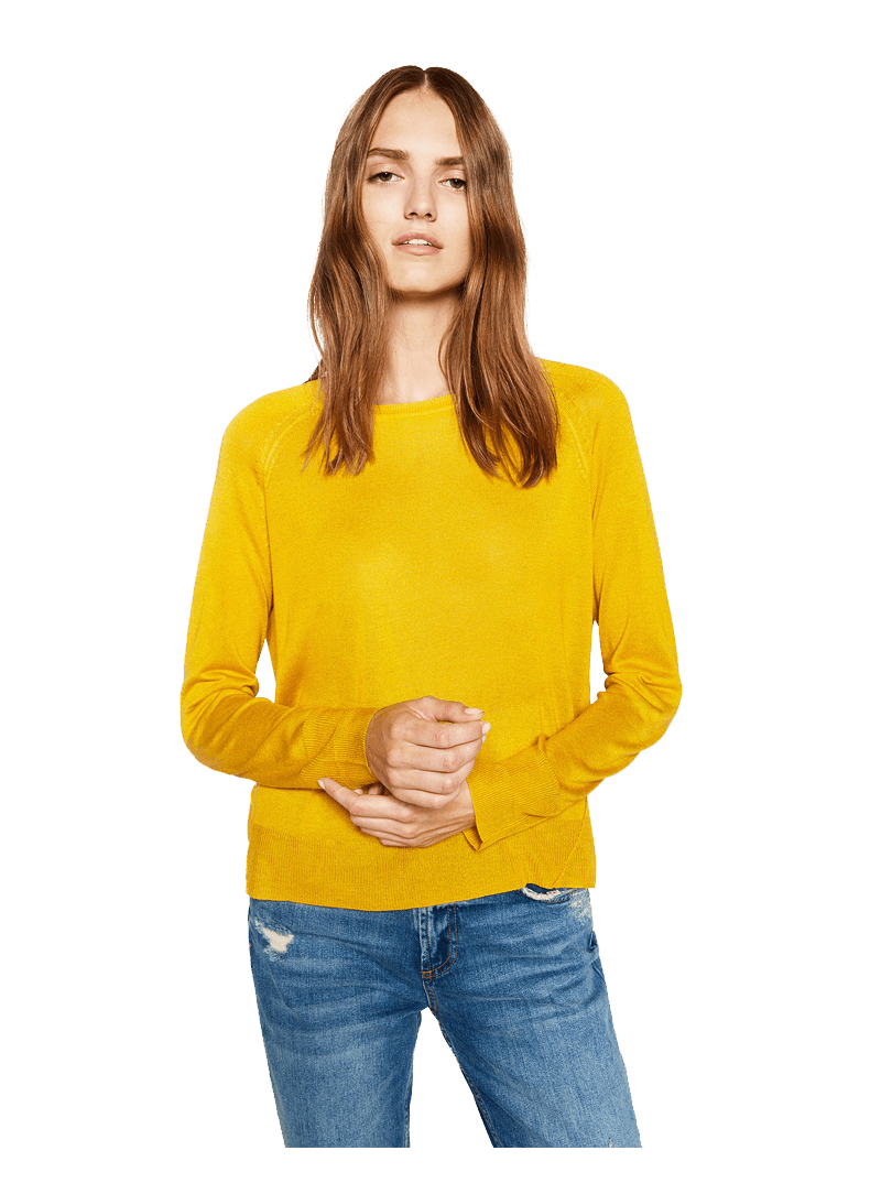 Zara SWEATER WITH SIDE SLITS