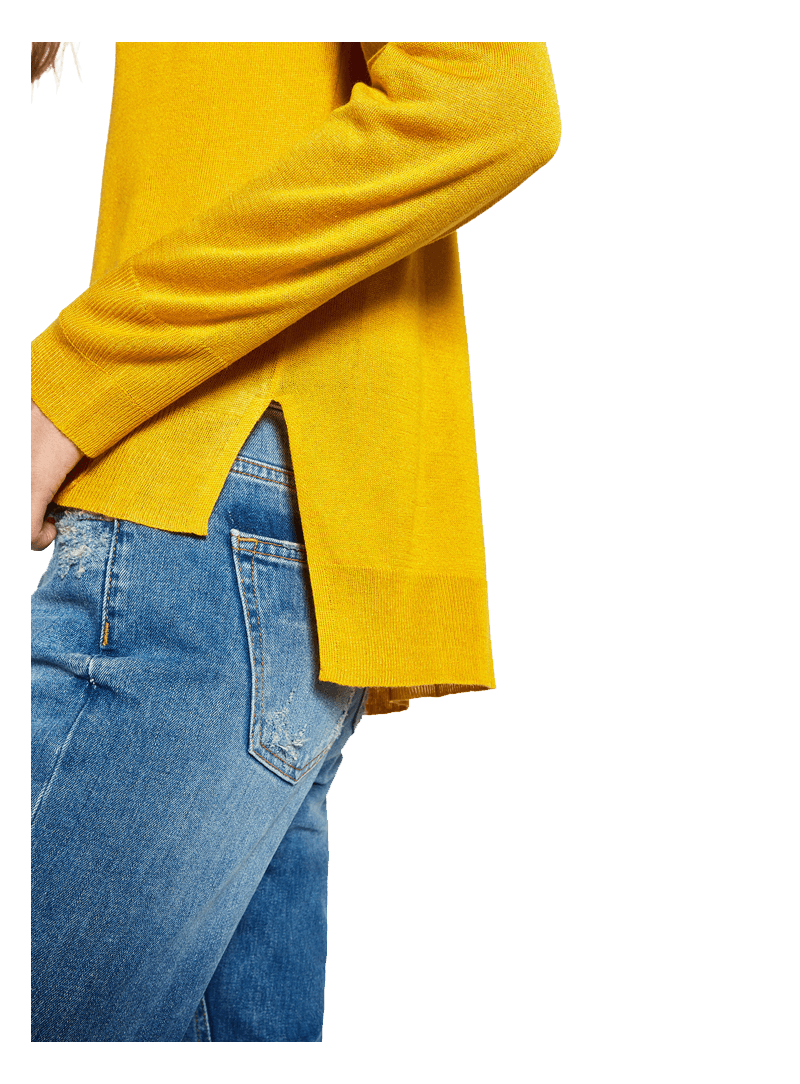 Zara SWEATER WITH SIDE SLITS