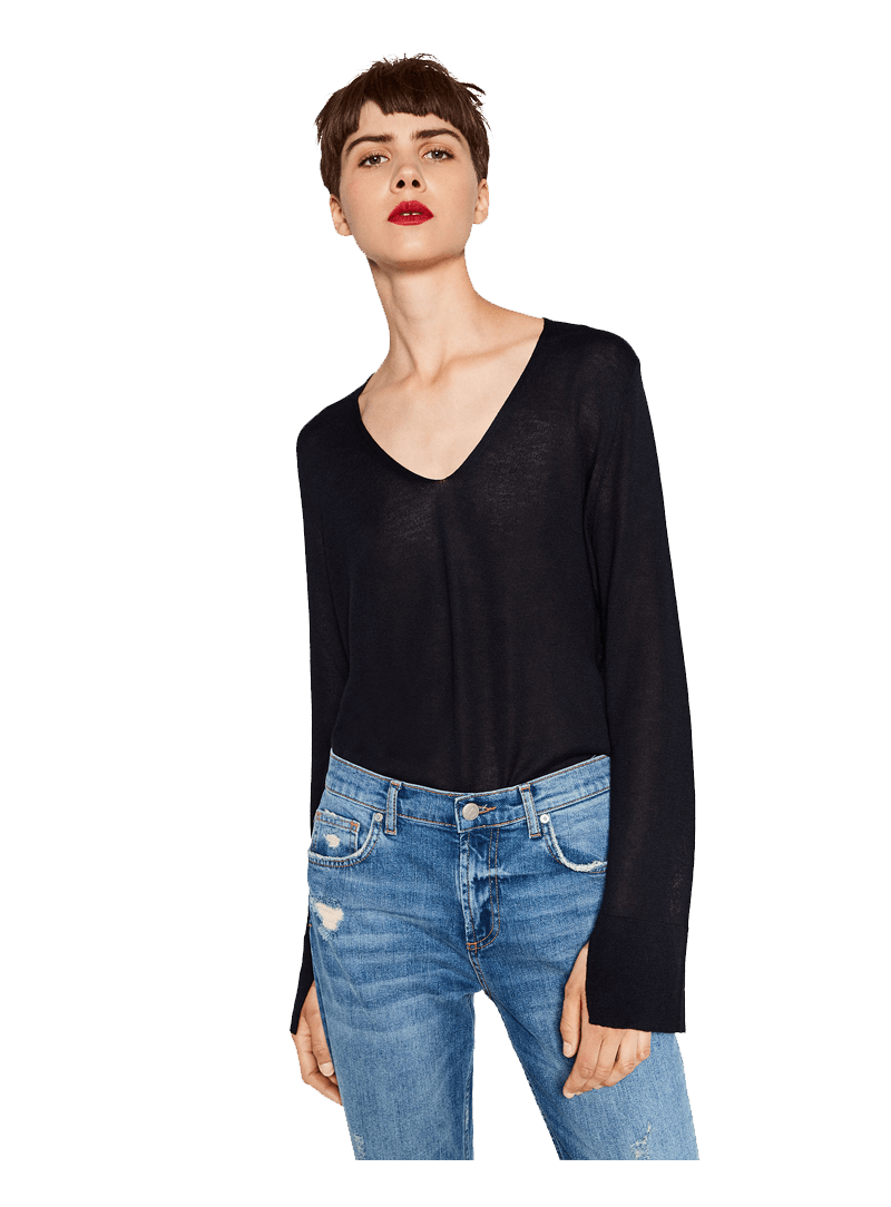 Zara V-NECK SWEATER