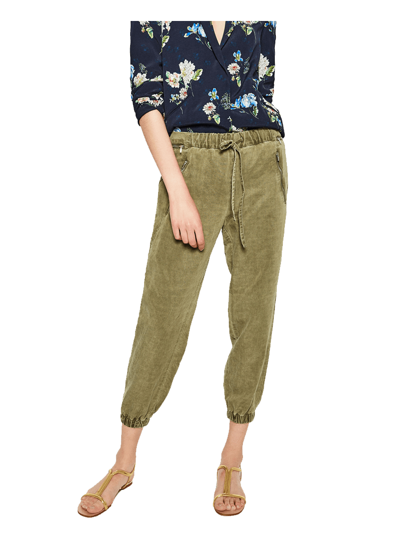 Zara ZIPPED JOGGING TROUSERS