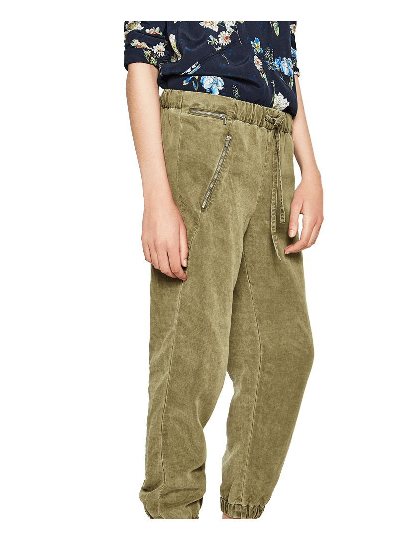 Zara ZIPPED JOGGING TROUSERS